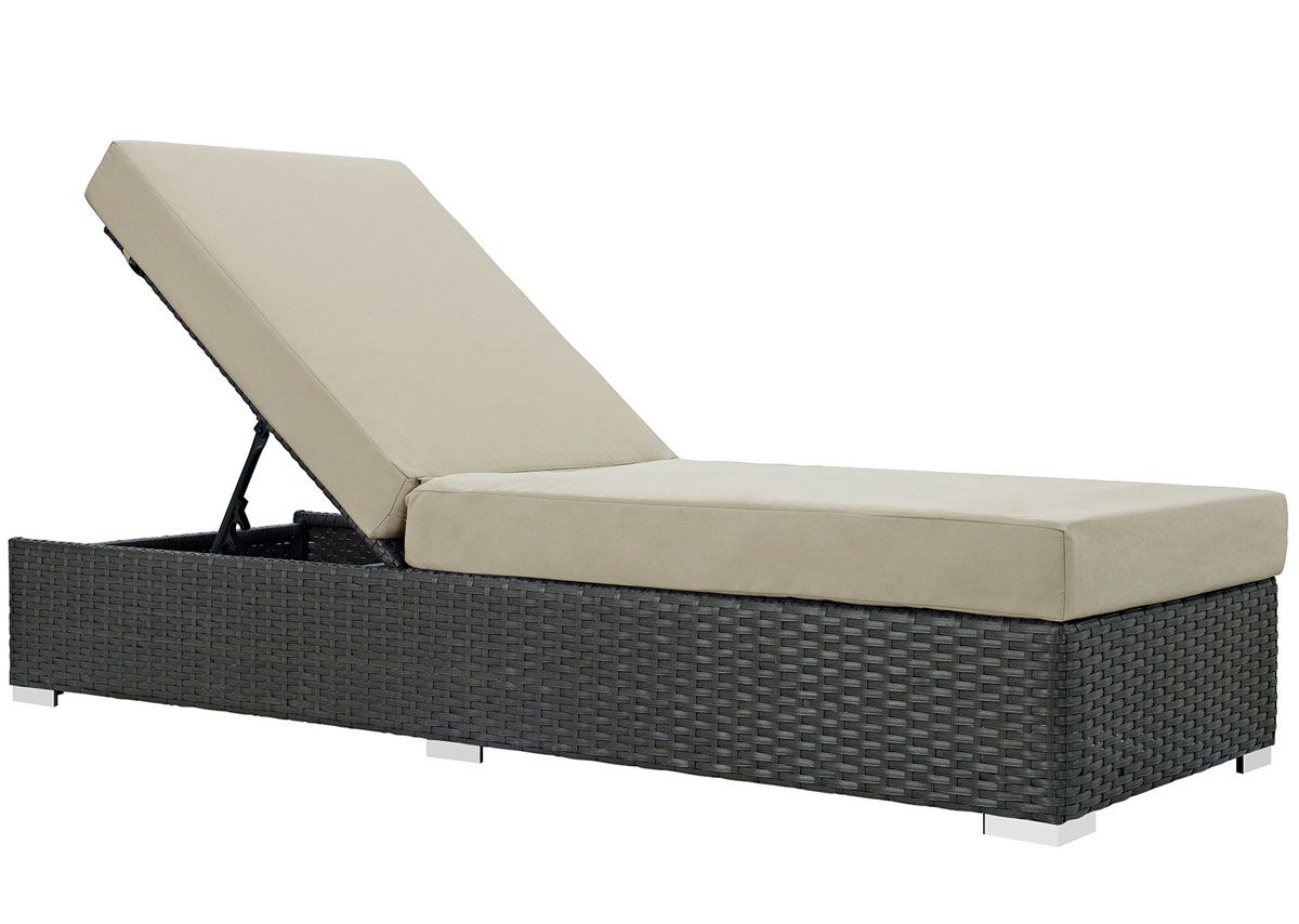 Miniato Beige Pool Area Chaise Lounge