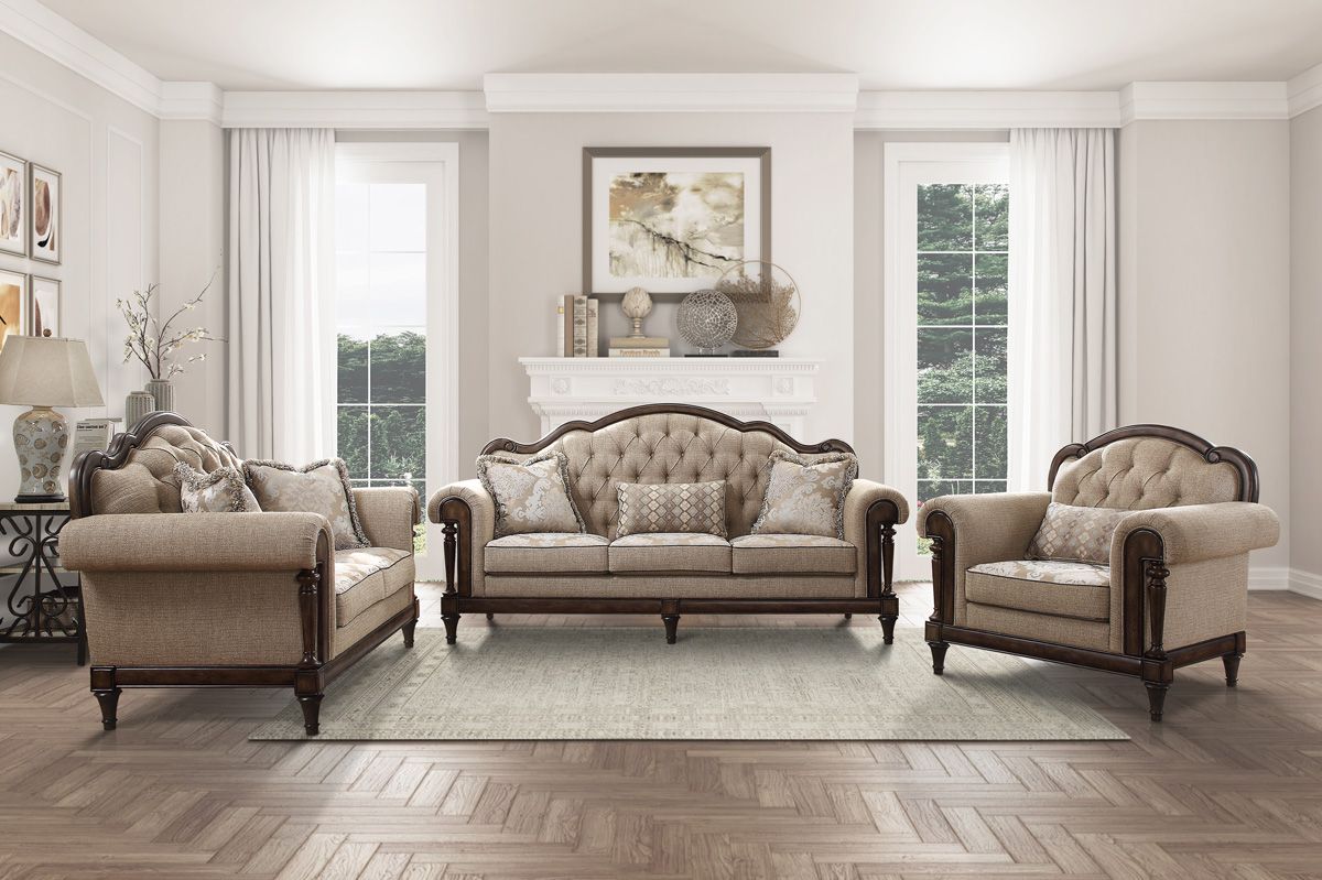 Montreal French Style Sofa Set