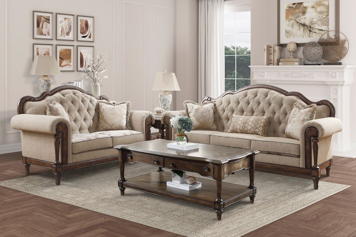 Montreal French Style Sofa Set