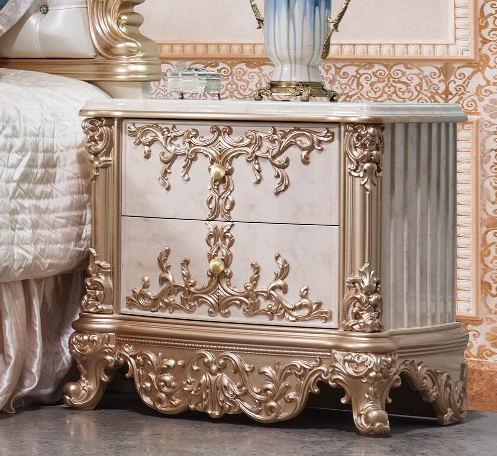 Morocco Victorian Style Night Stand