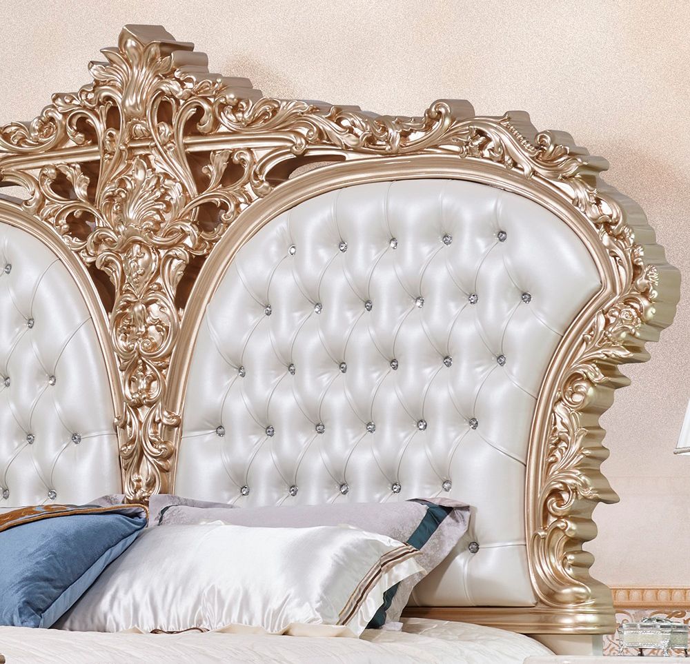 Morocco Victorian Style Bed Headboard