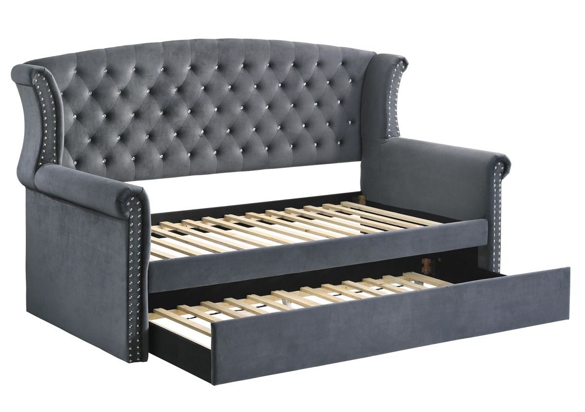 New York Grey Daybed Platform