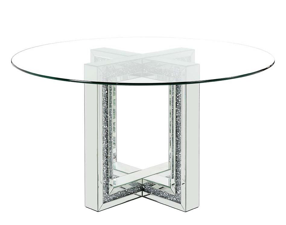 Ningbo Round Mirrored Dining Table