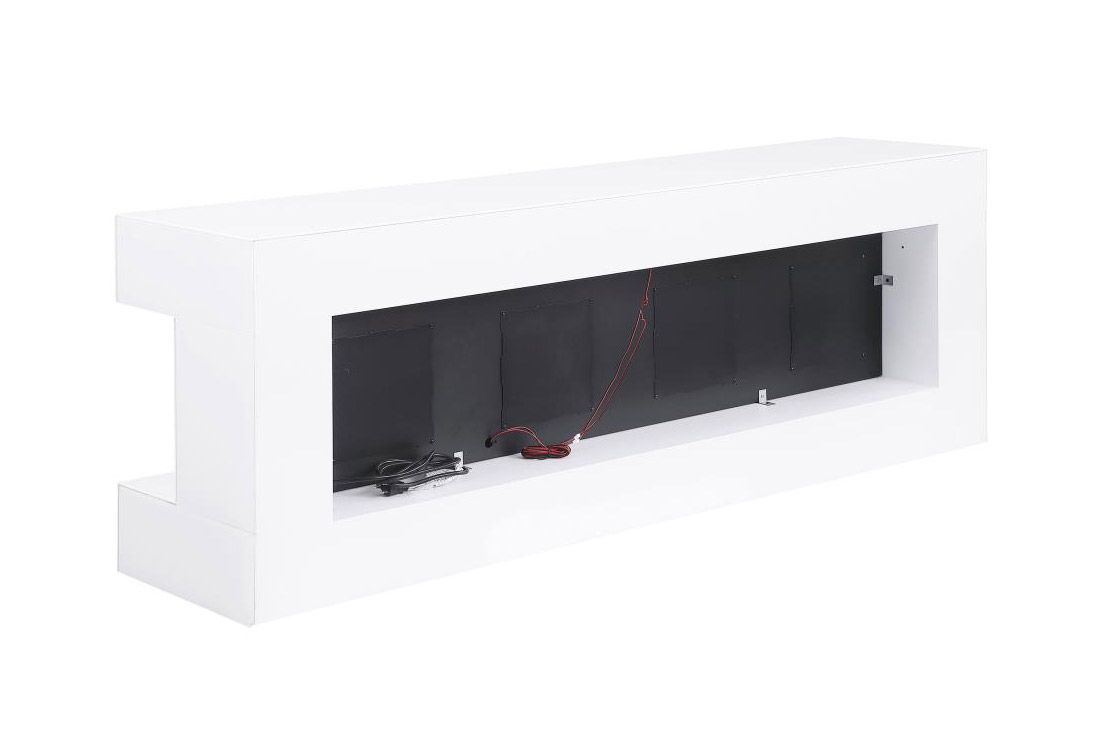 Norene White TV Stand Back