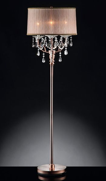 Rosie Crystal Floor Lamp