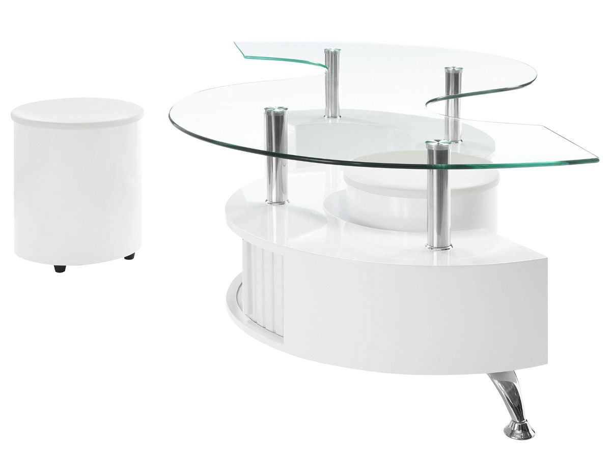 Olympia White Coffee Table