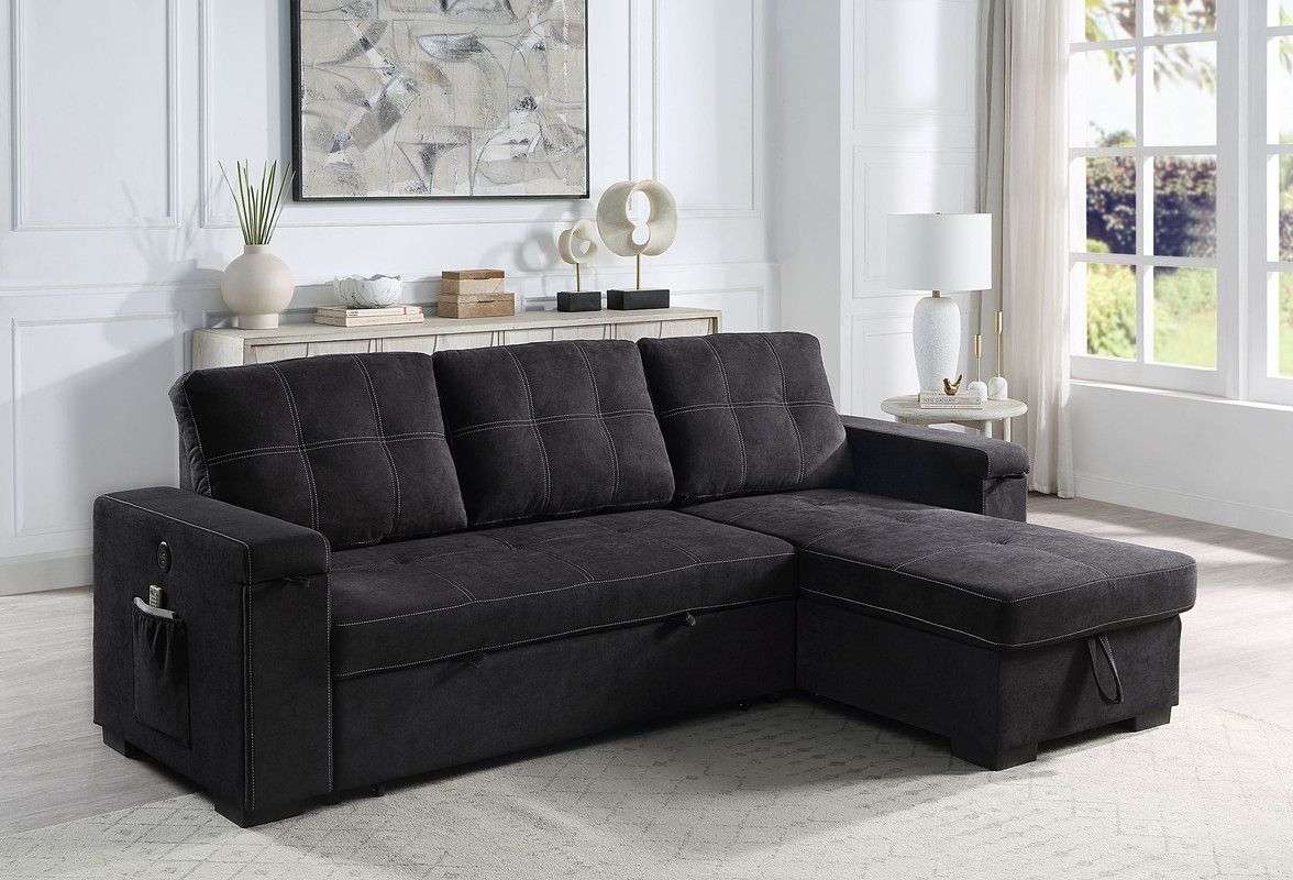 Oregon Sectional Sleeper With USB Ports