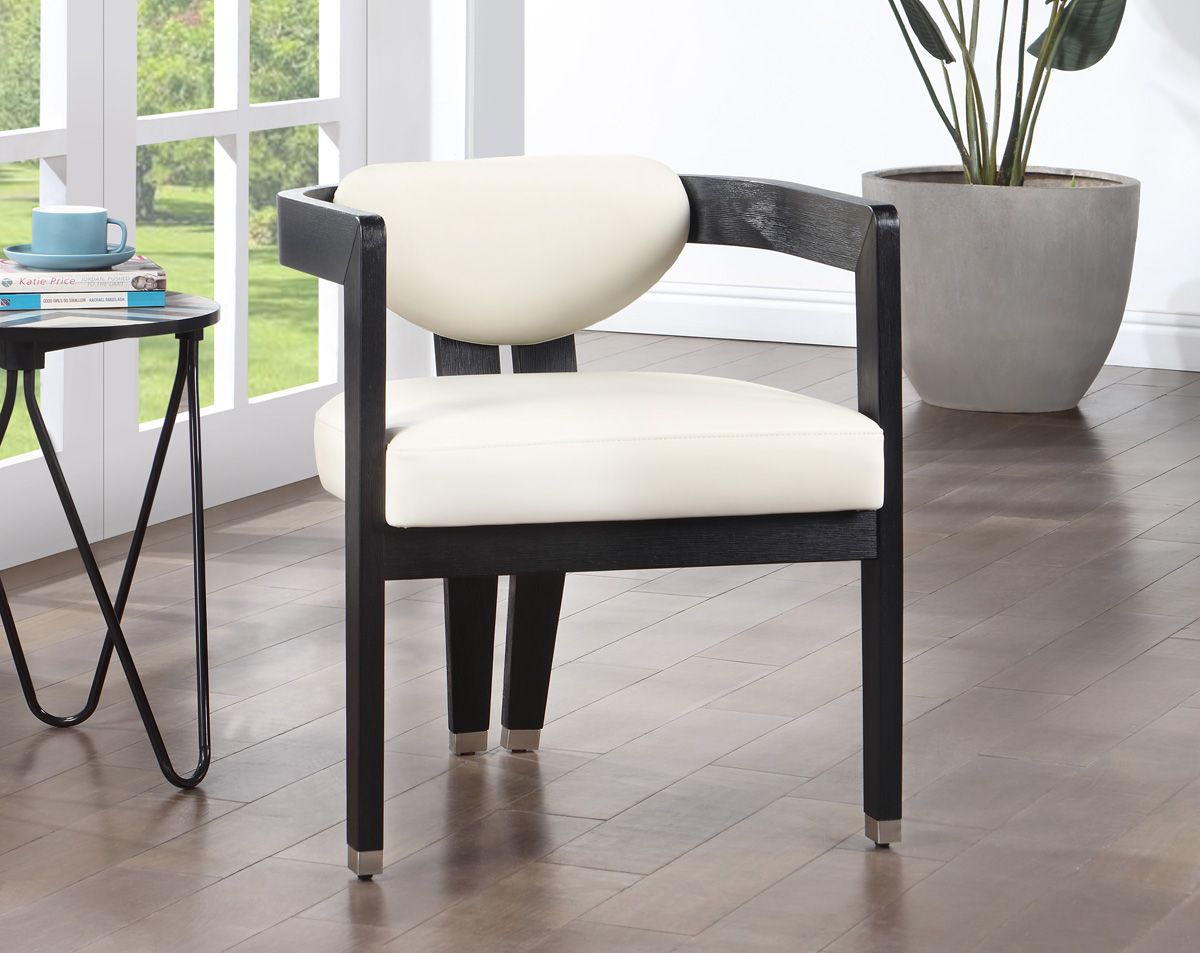 Orem Black Wood Dining Chair