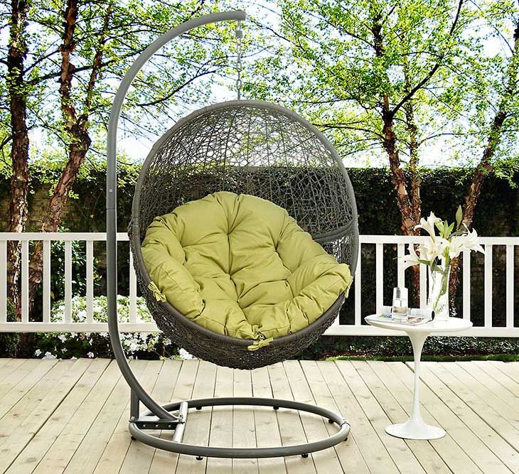 Hide Peridot Outdoor Swing Chair