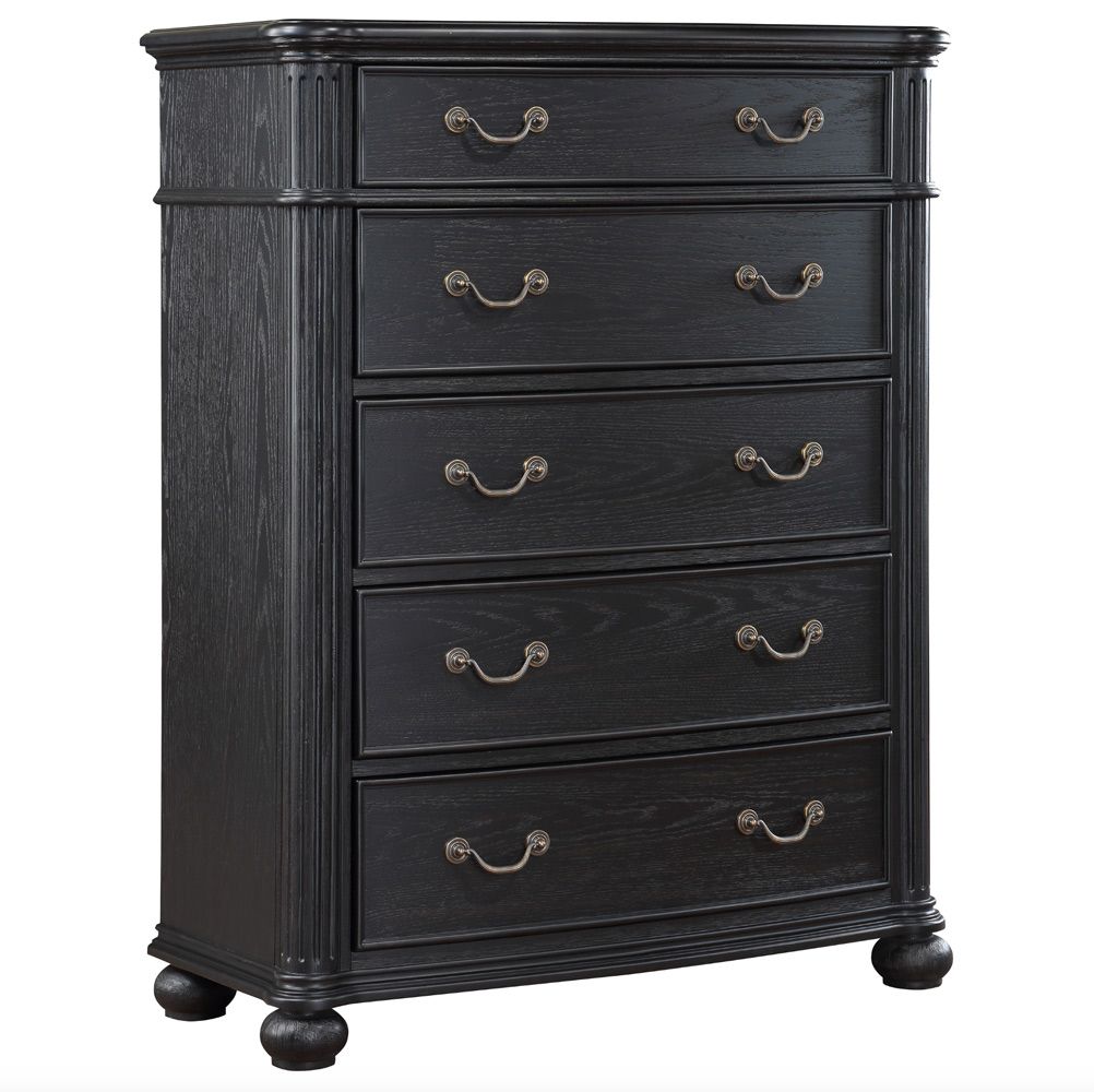 Parthenia Black Finish Chest