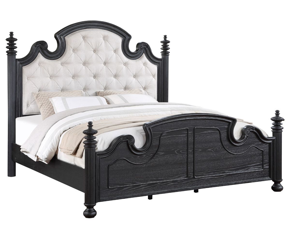 Parthenia Traditional Style Bed