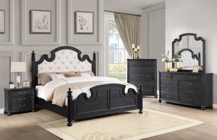 Parthenia Traditional Style Bedroom Set