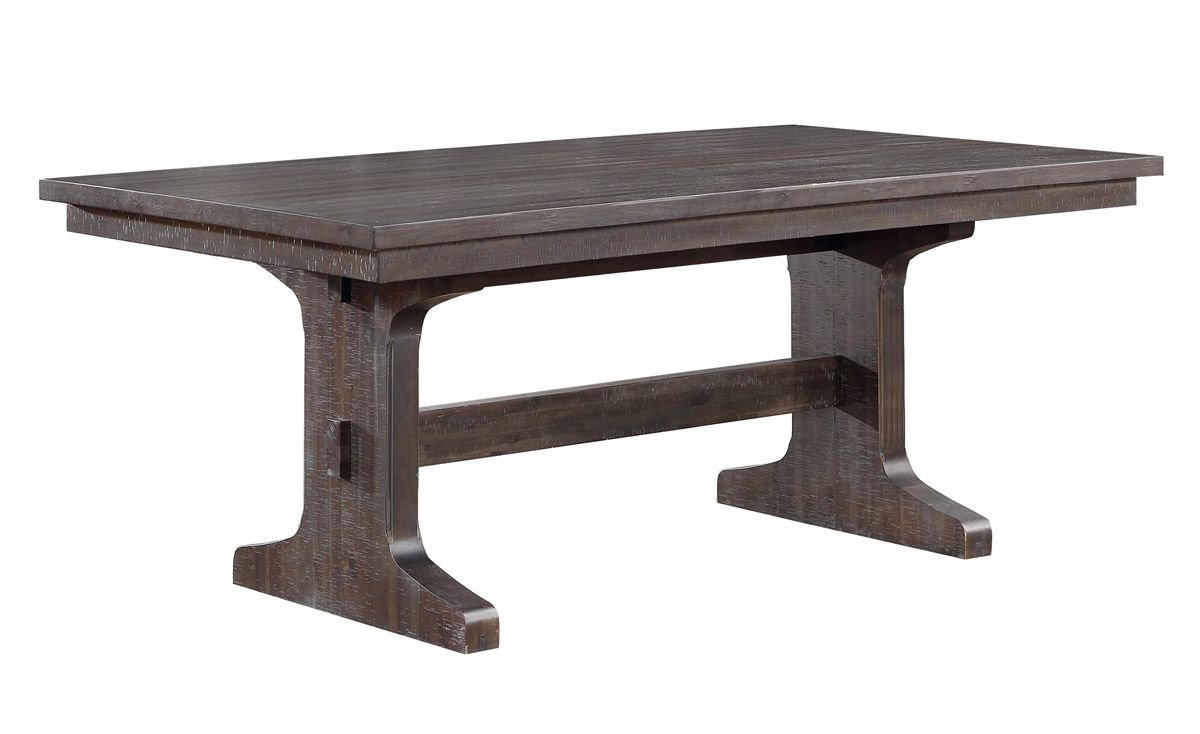 Paton Salvaged Brown Finish Dining Table