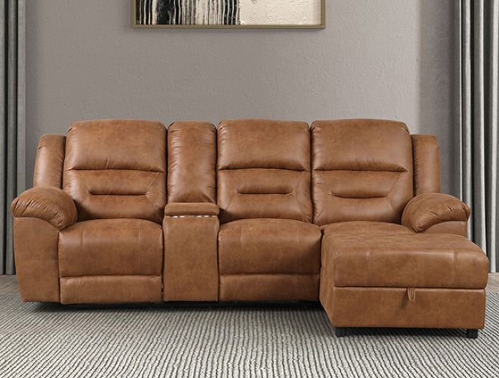 Phantom Recliner Sectional With Console