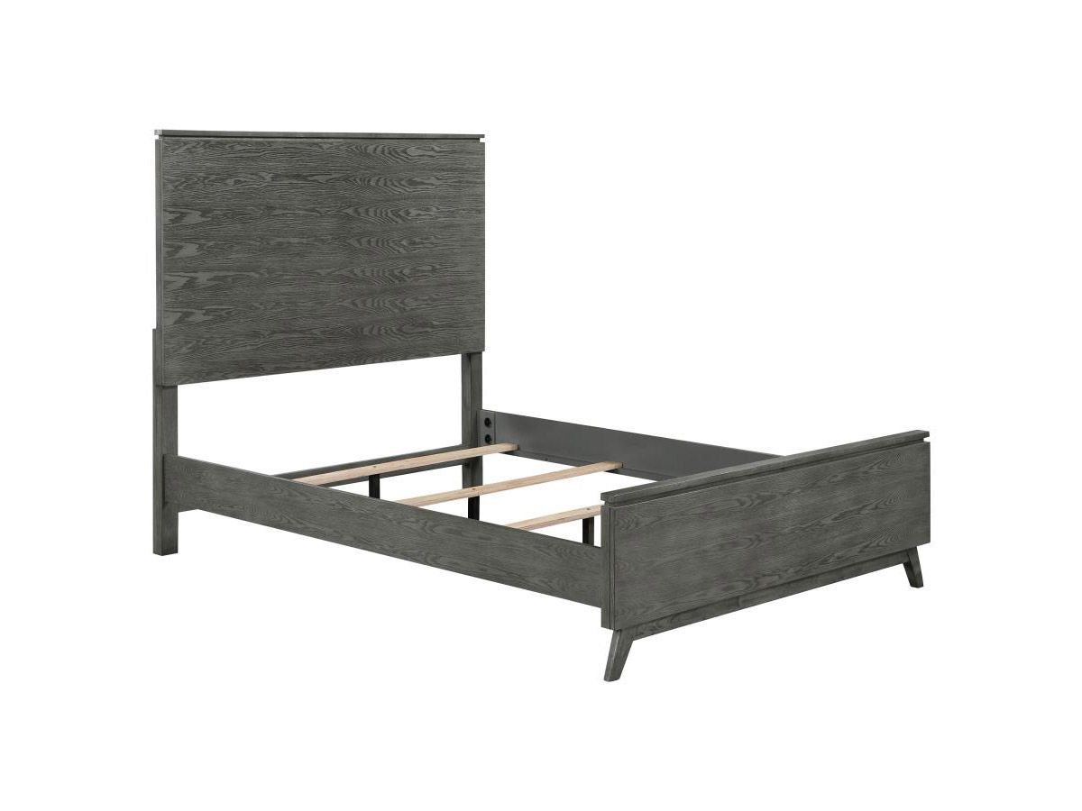 Pittsburgh Rustic Grey Finish Bed