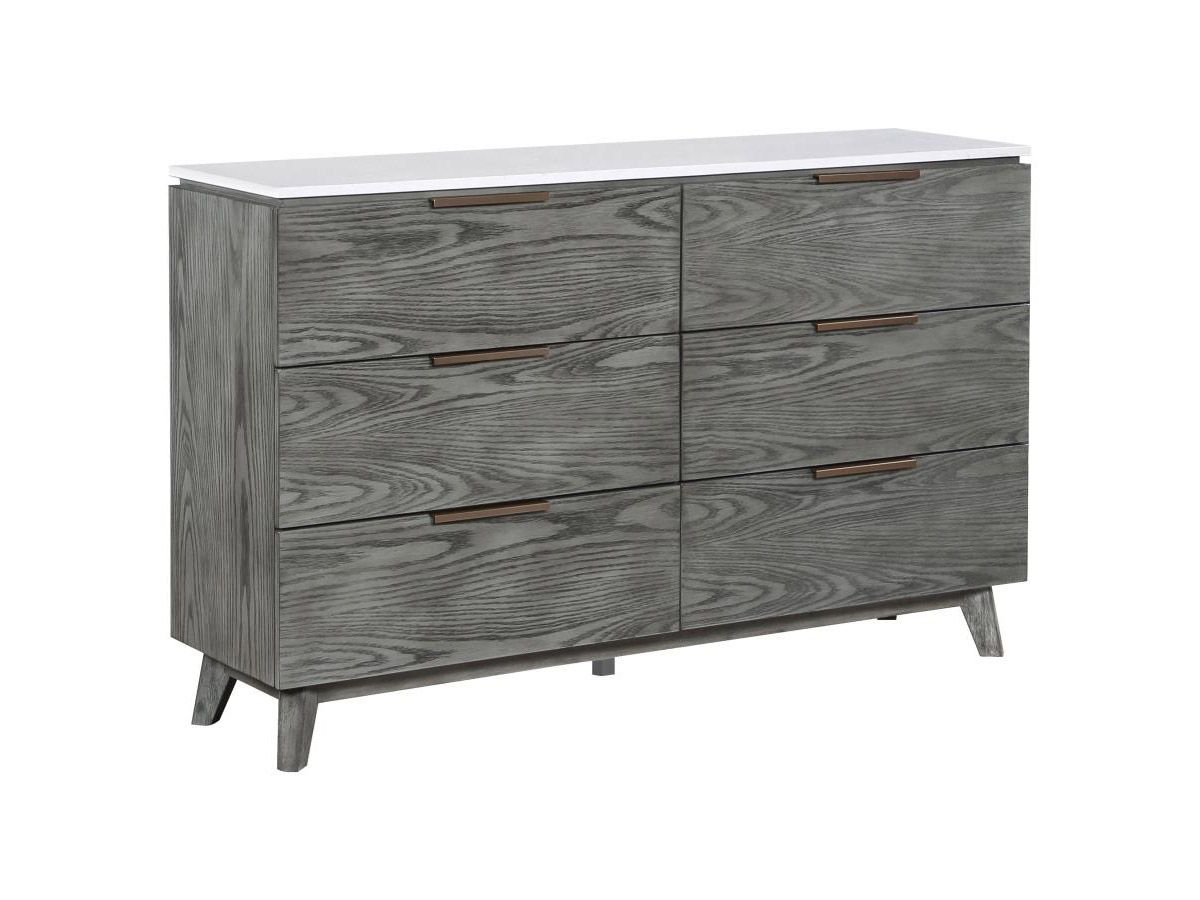 Pittsburgh Rustic Grey Finish Dresser