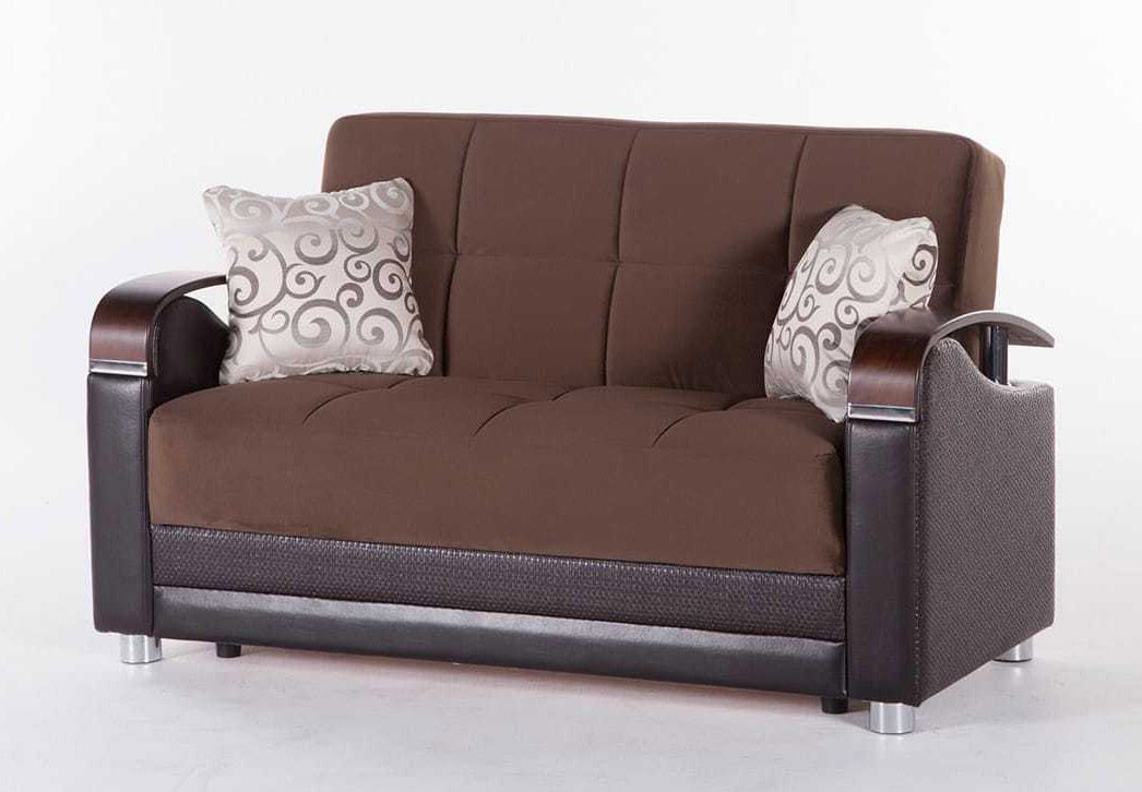 Portland Brown Loveseat