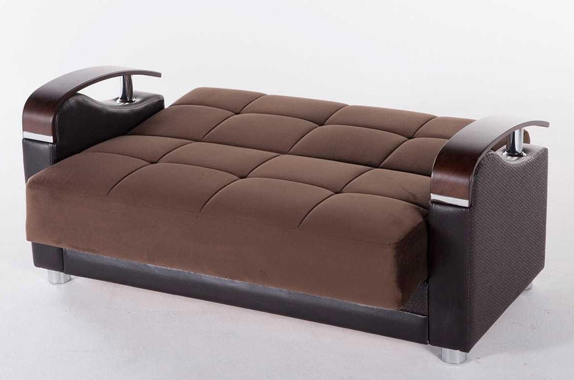 Portland Brown Loveseat Sleeper