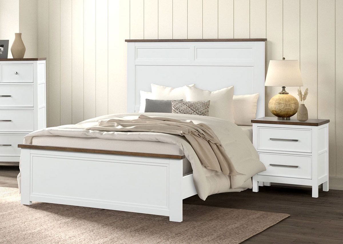 Premly Farmhouse Style Bed