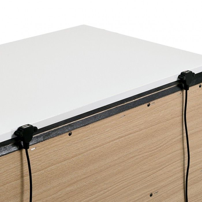 Quevillon Night Stand USB Ports