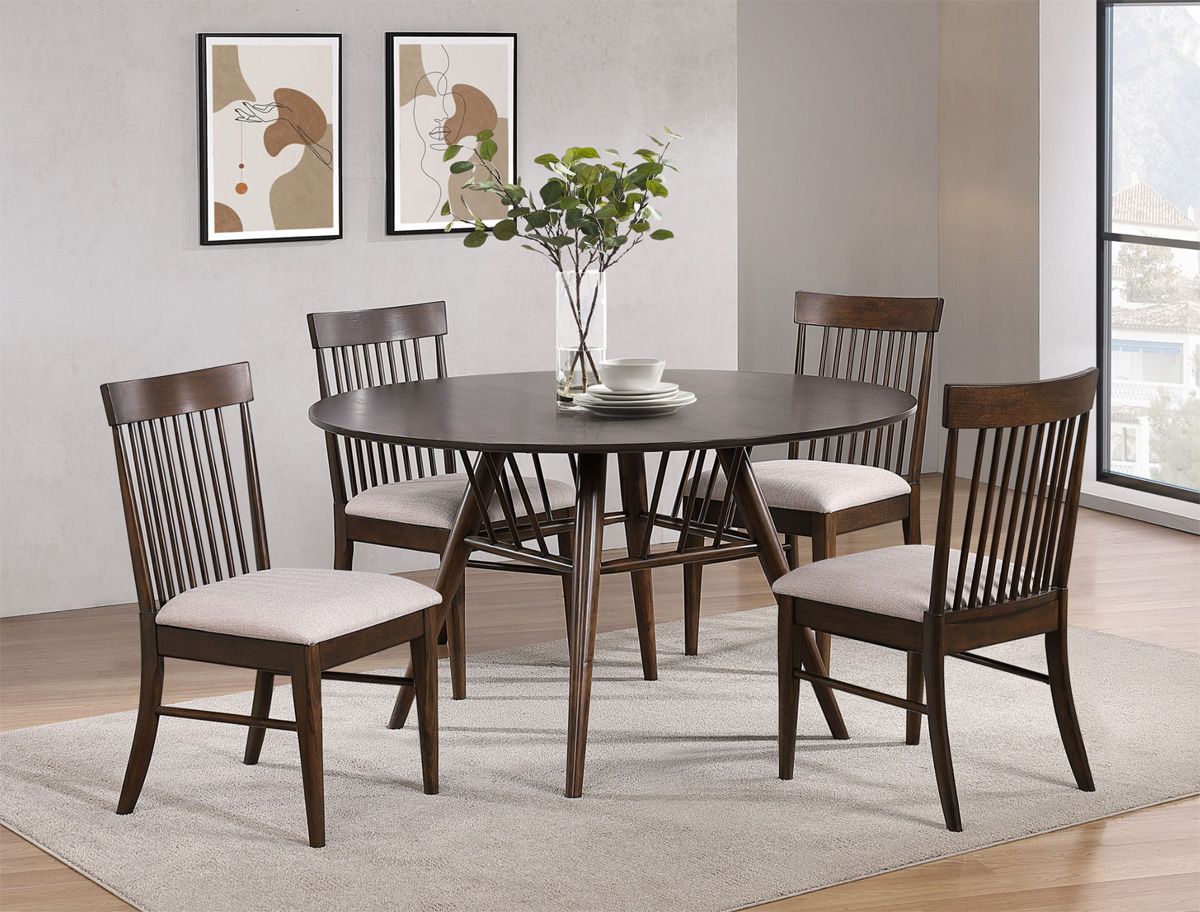 Ralphie Wood Dining Table Set