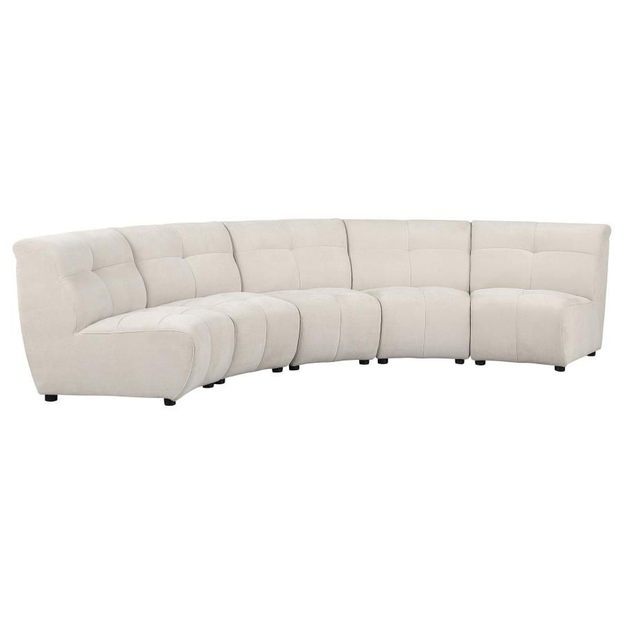 Reynor 5-Piece Circular Sectional Setup