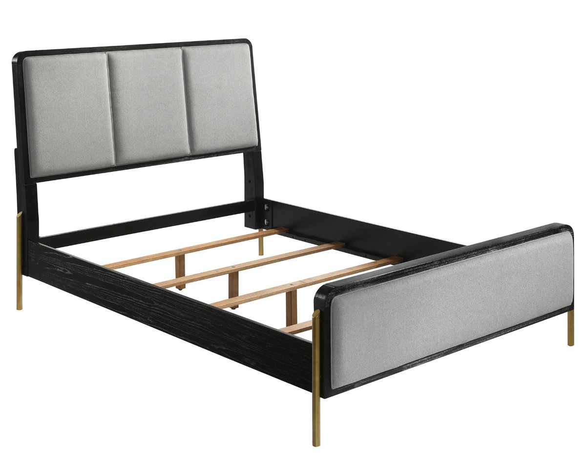 Ridge Black Finish Bed