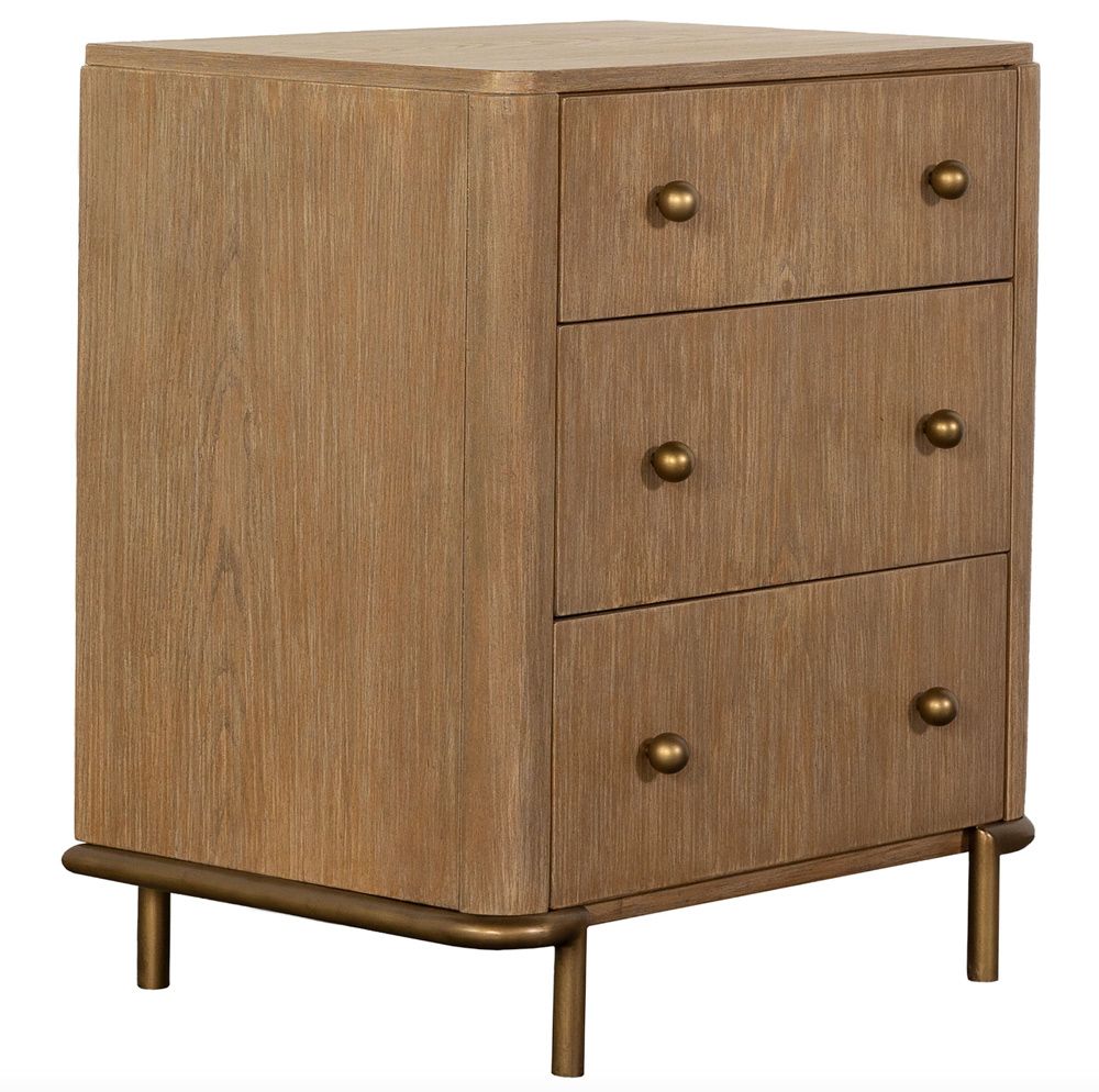 Ridge Sand Wash Finish Night Stand