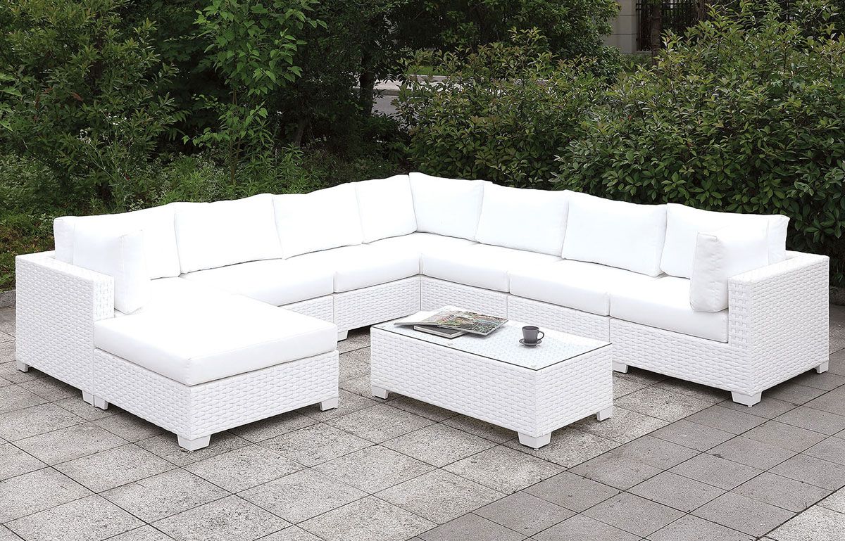 Roatan 9-Piece Modular Outdoor Sectional Set