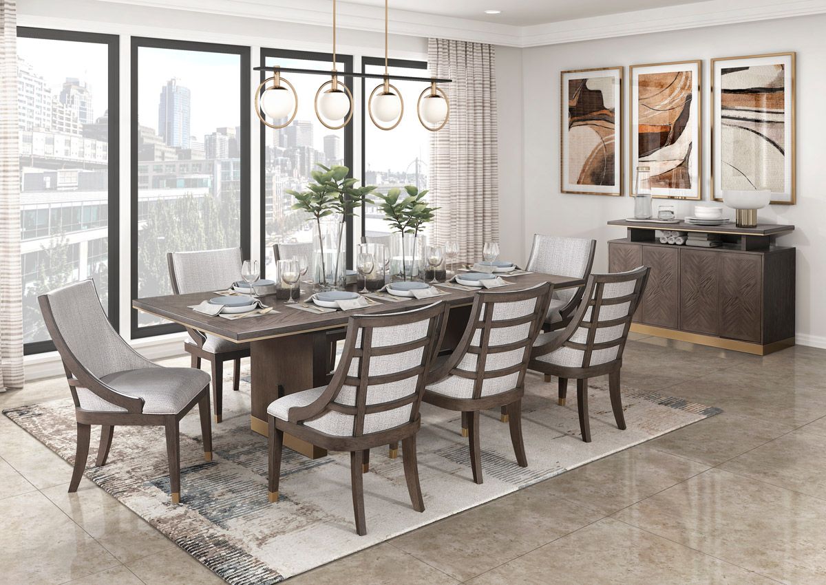 Robb 9-Piece Dining Table Set