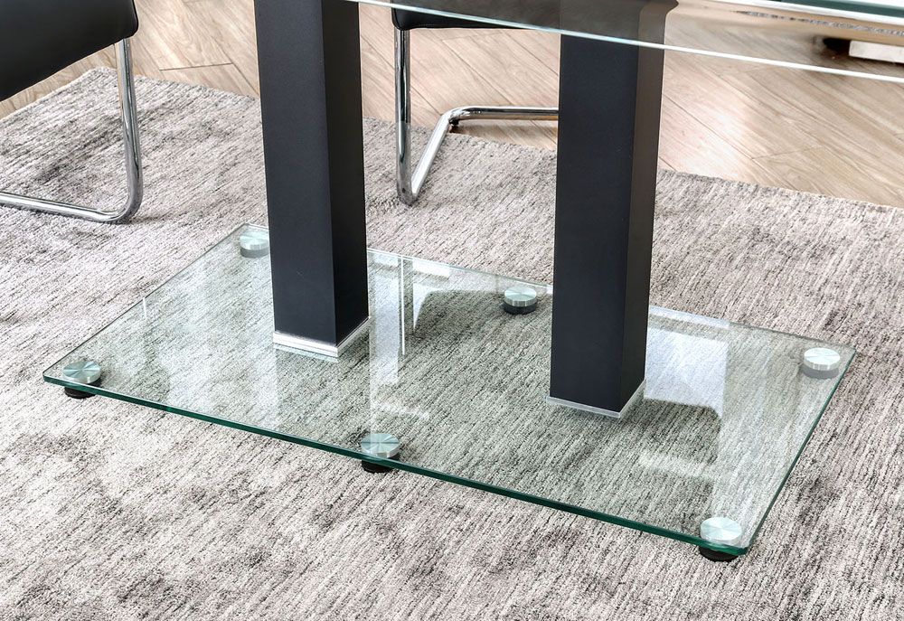 Rolien Black Dining Table Base