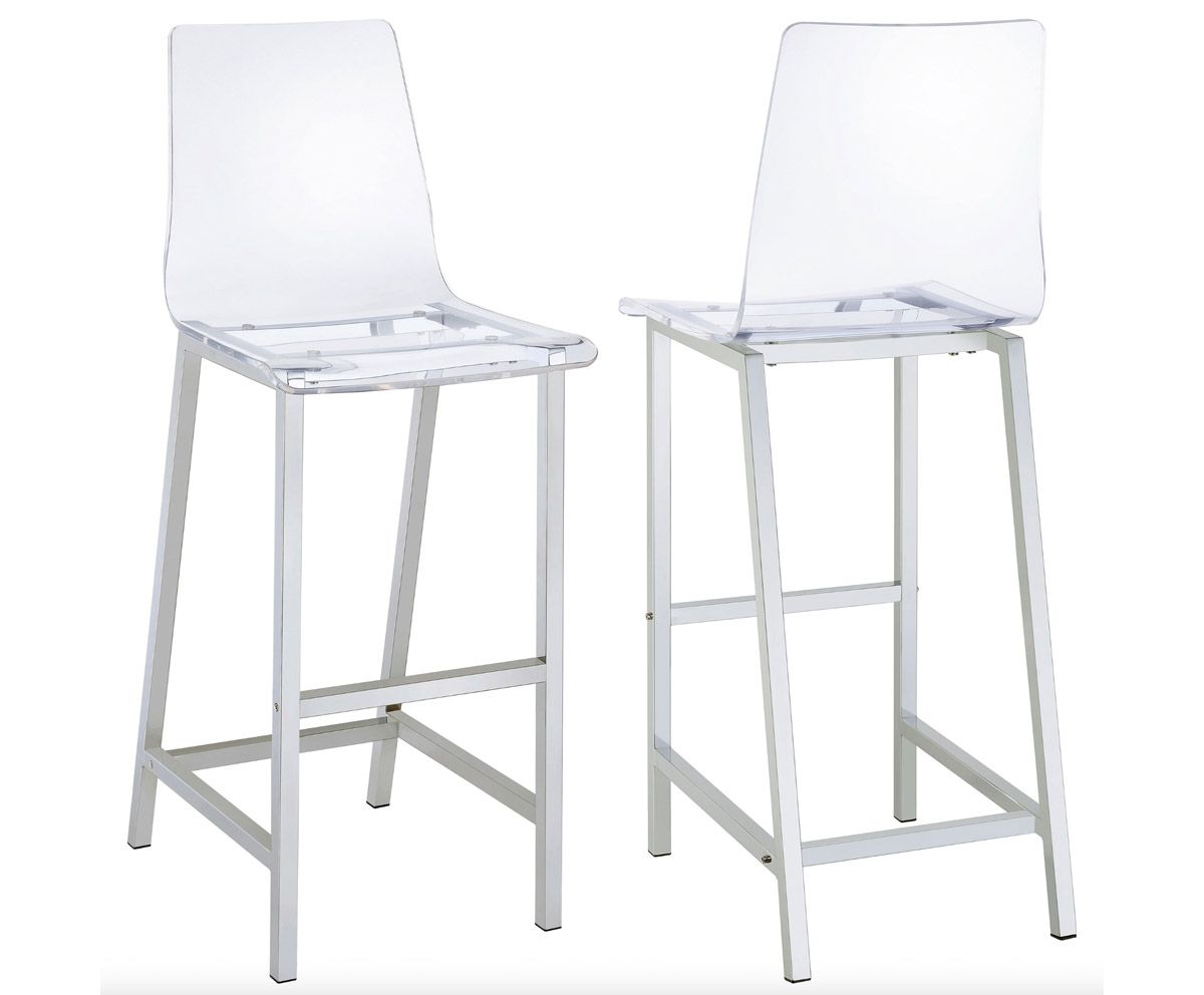 Rony Clear Acrylic Bar Hight Chairs