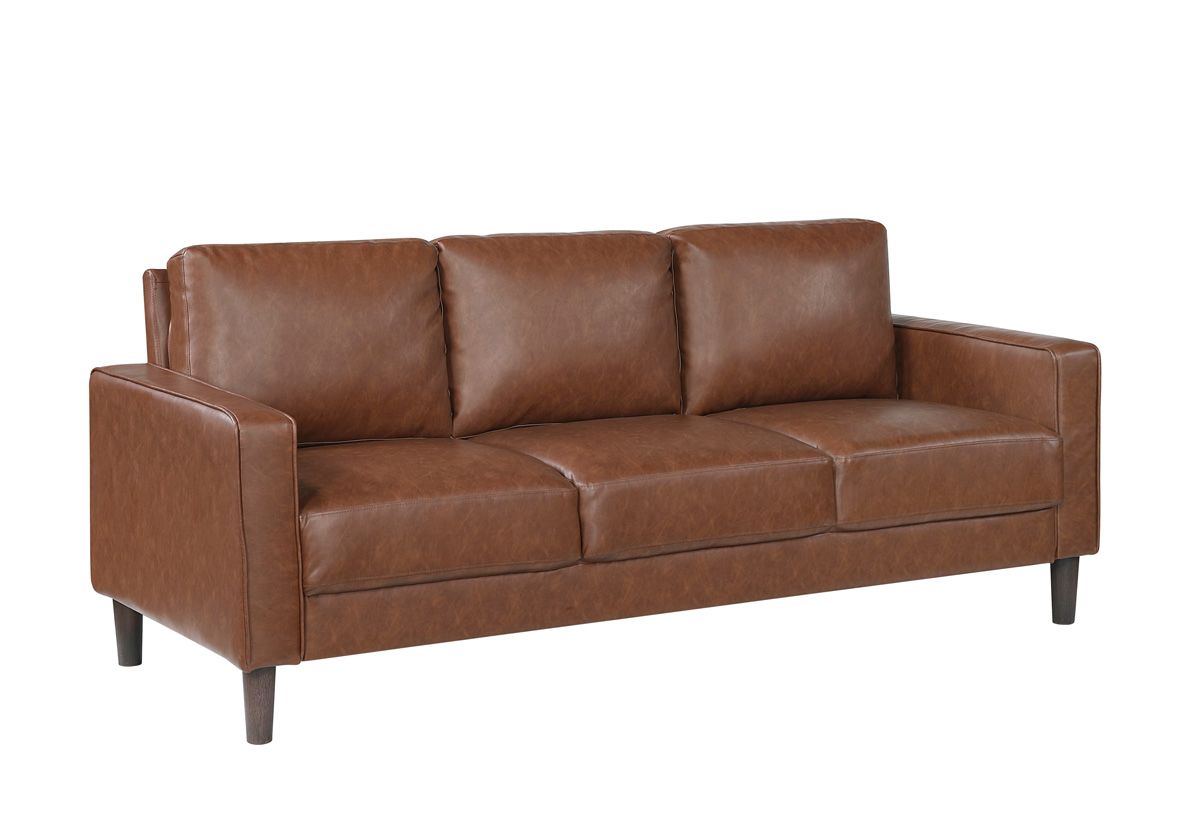 Rosario Dark Brown Leather Sofa