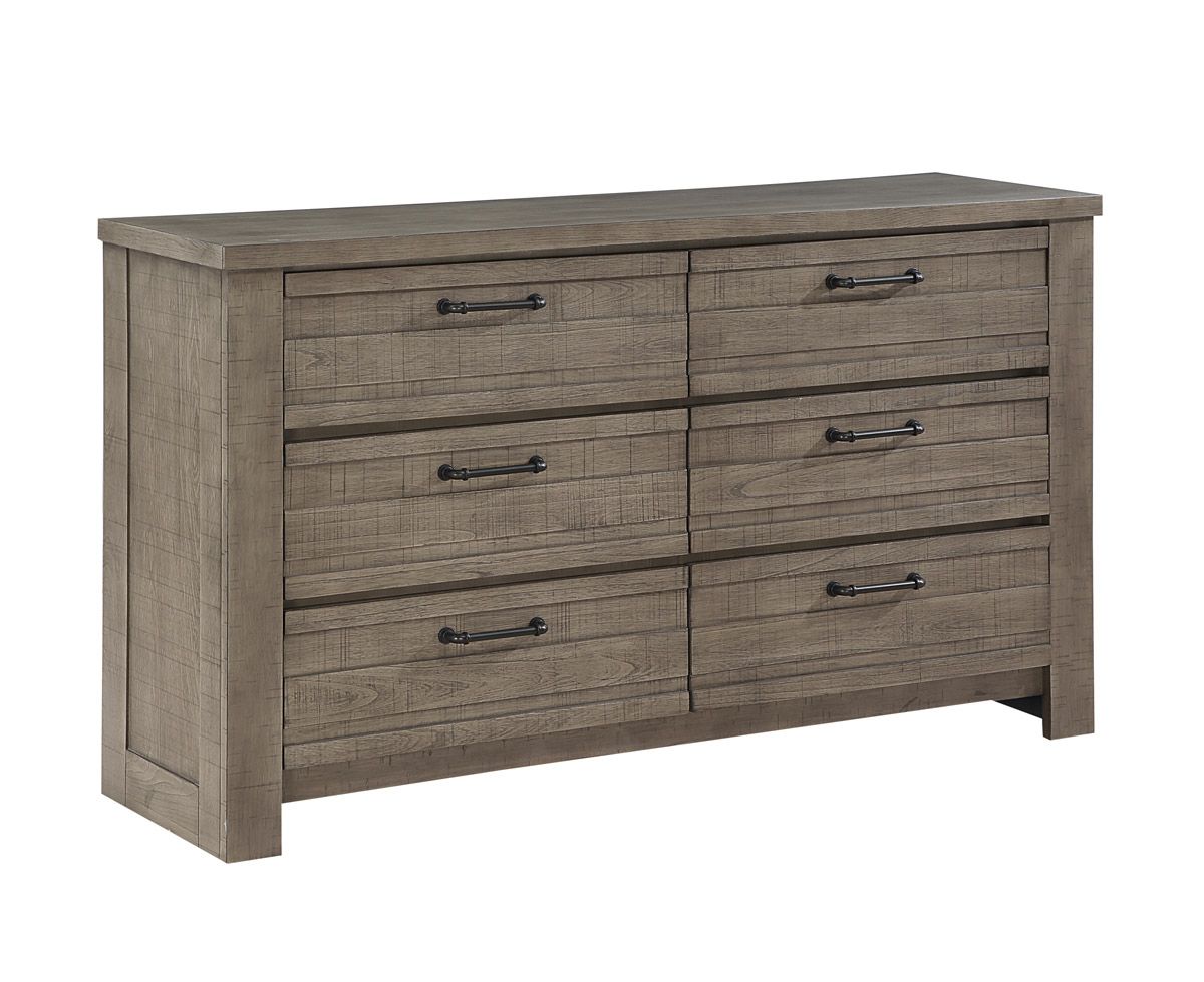 Rosewood Rustic Grey Finish Dresser