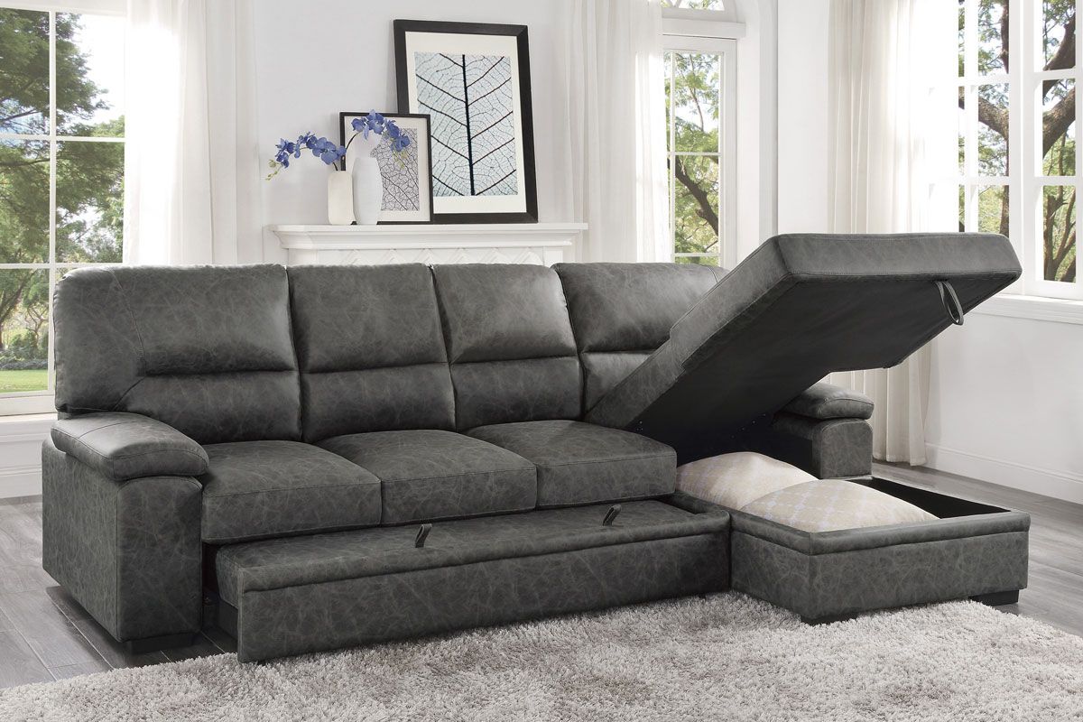 Rupard Sectional Sleeper With Storage