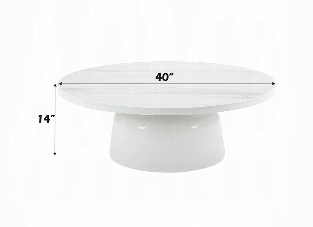 Saeed Low Profile Round Coffee Table