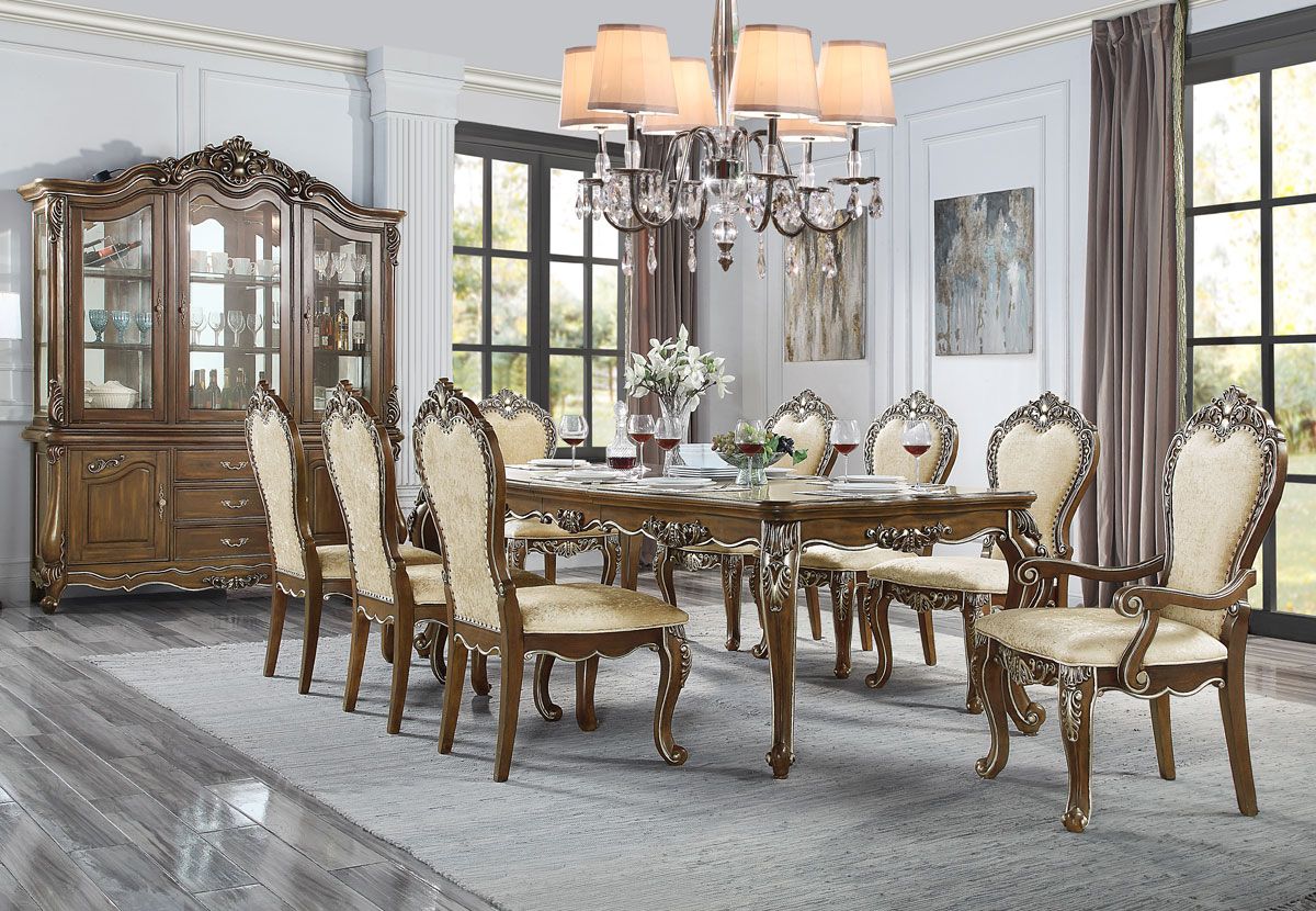 Salvatore Traditional Dining Table Set