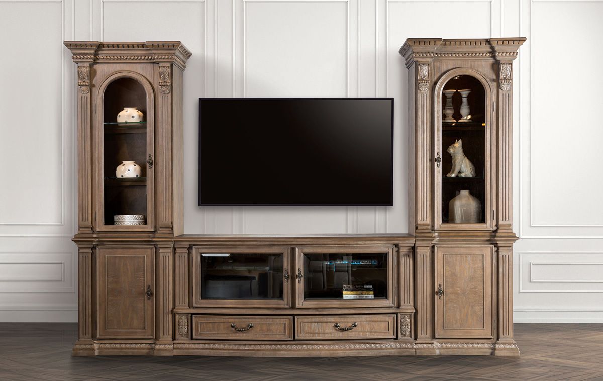 Savion Traditional Style Entertainment Center