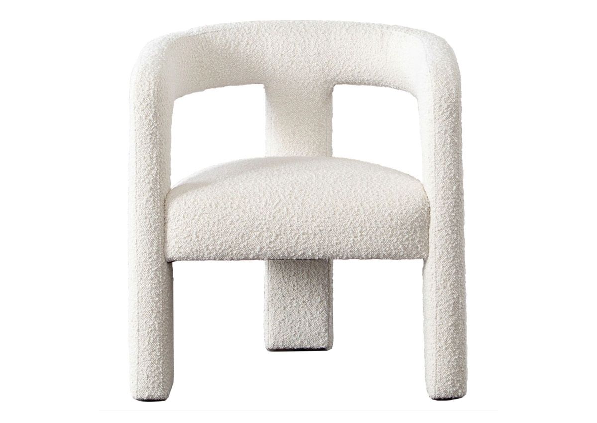 Scout Ivory Boucle Dining Chair