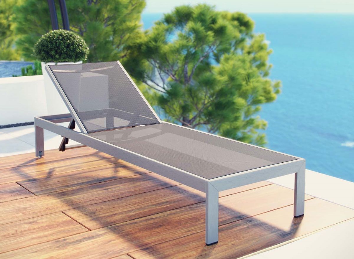 Selina Aluminum Chaise Lounge