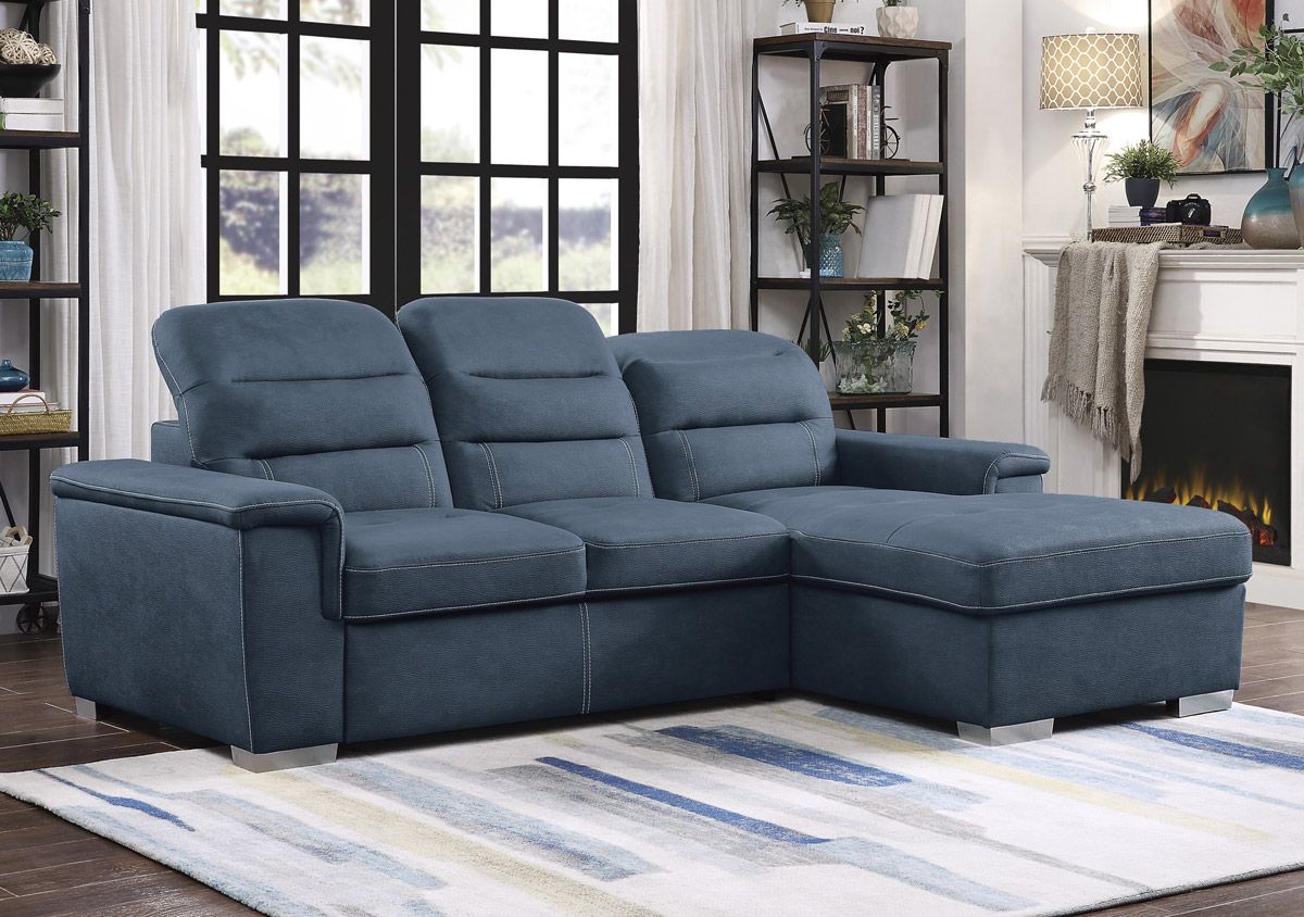 Senor Modern Sectional With Sleeper