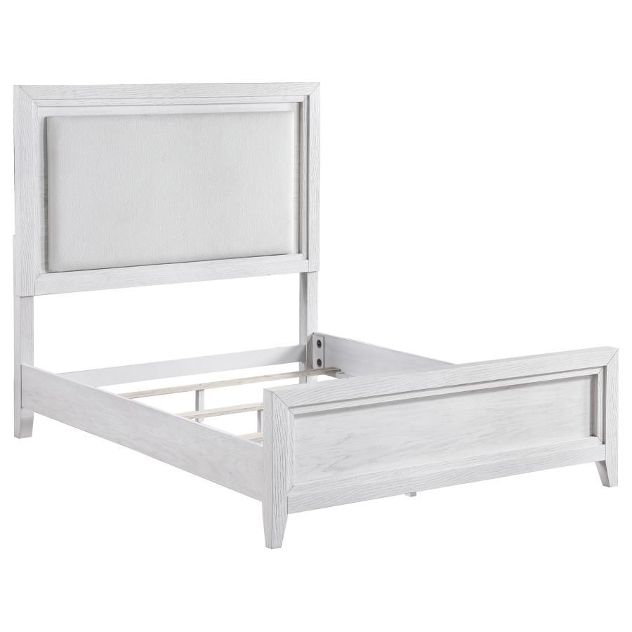 Seville LED Bed Distressed White