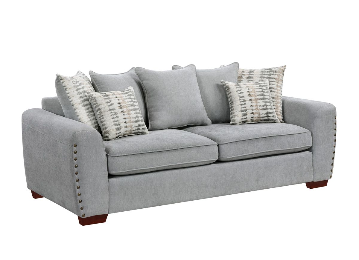 Shelton Grey Chenille Sofa