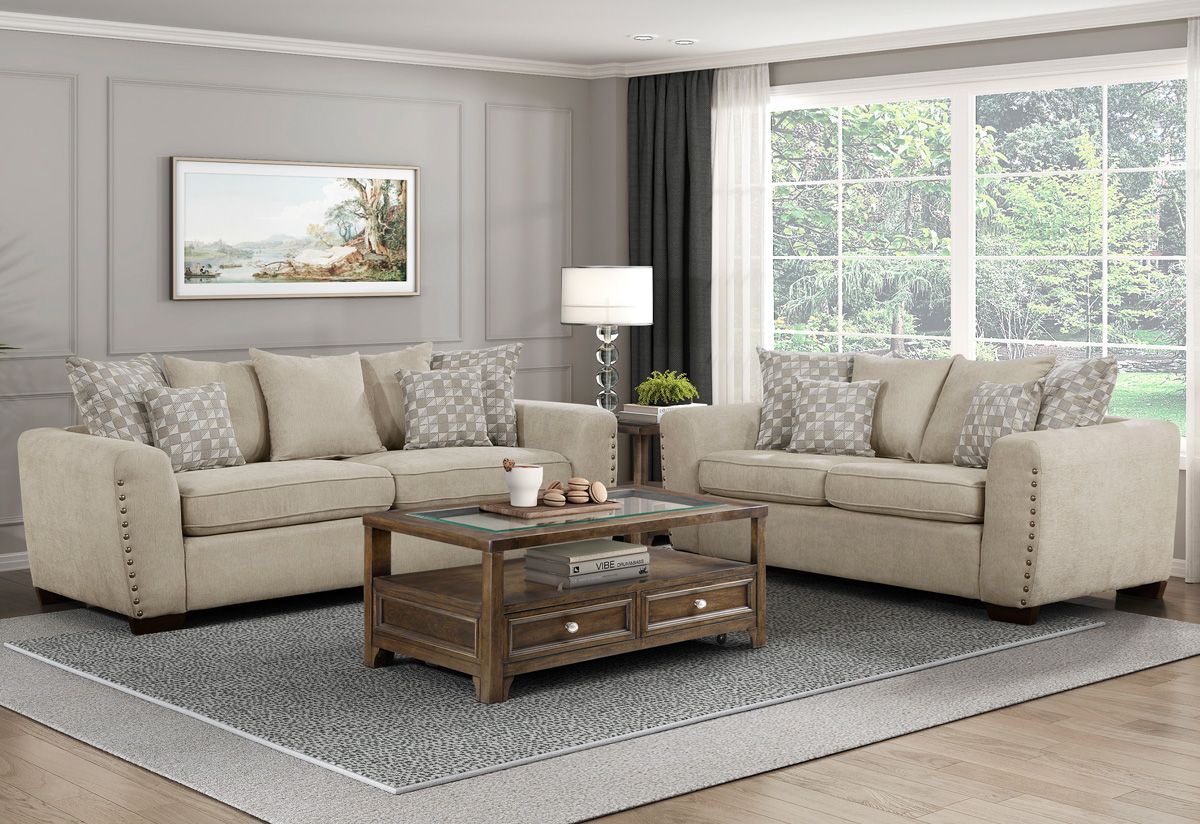 Shelton Sofa With Loveseat