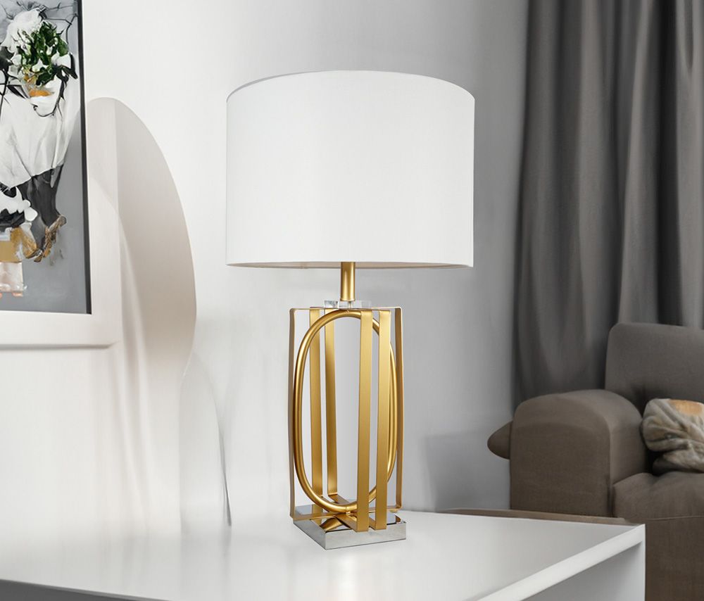 Sofie Table Lamp Gold Finish