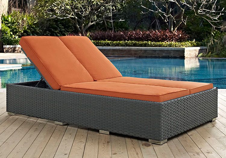 Sojourn Tuscan Outdoor Double Chaise Lounge