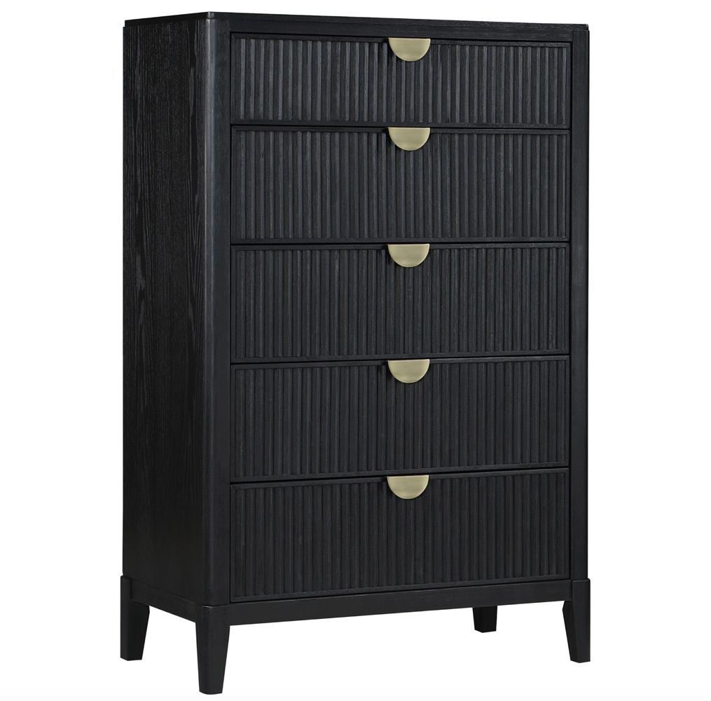 Somis Black Finish Chest