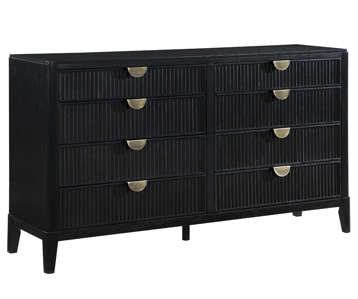 Somis Black Finish Dresser