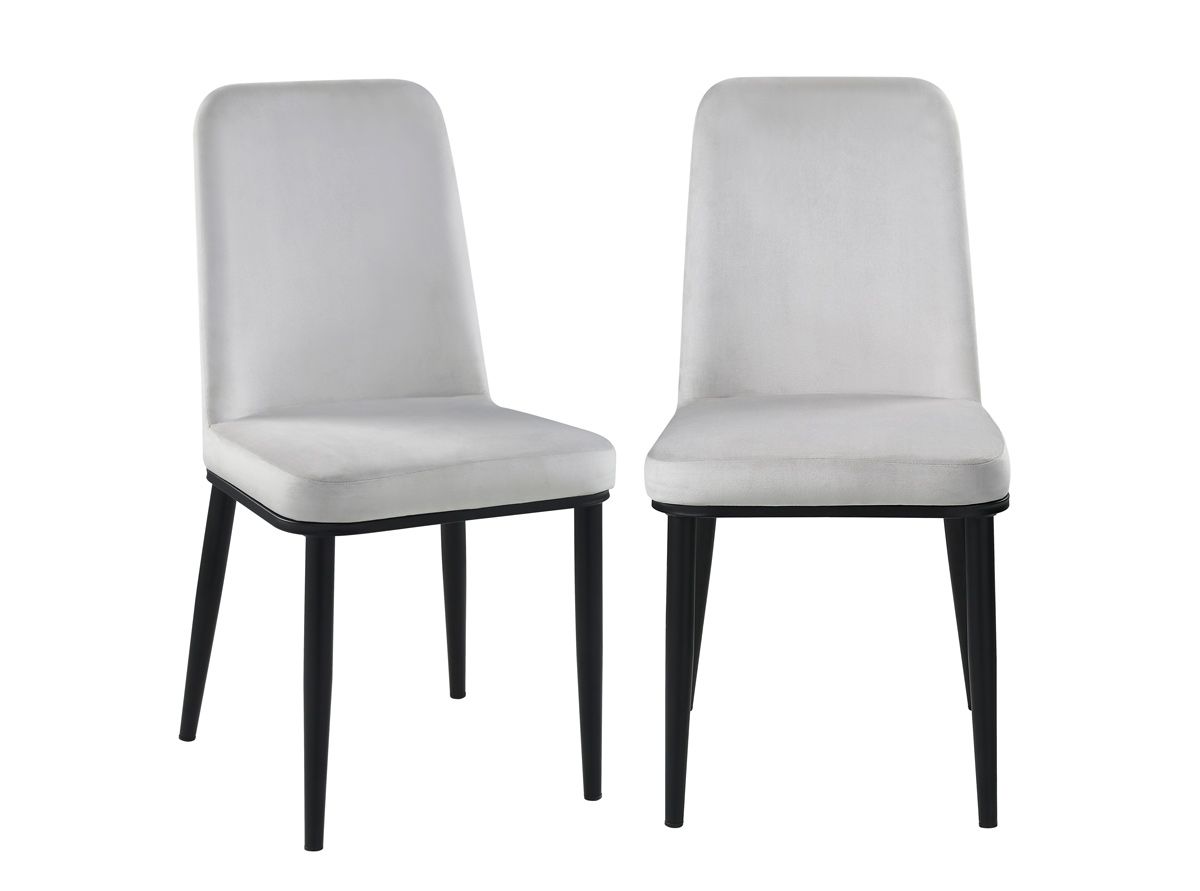 Stanford Beige Velvet Dining Chairs