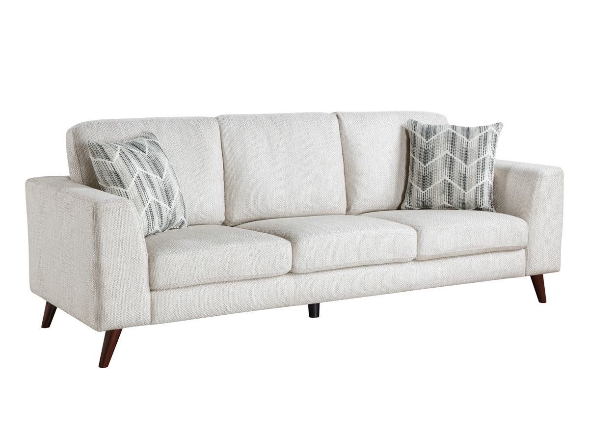 Strozza Silver Cloud Fabric Casual Sofa